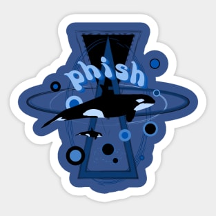 Phish for your face Sticker